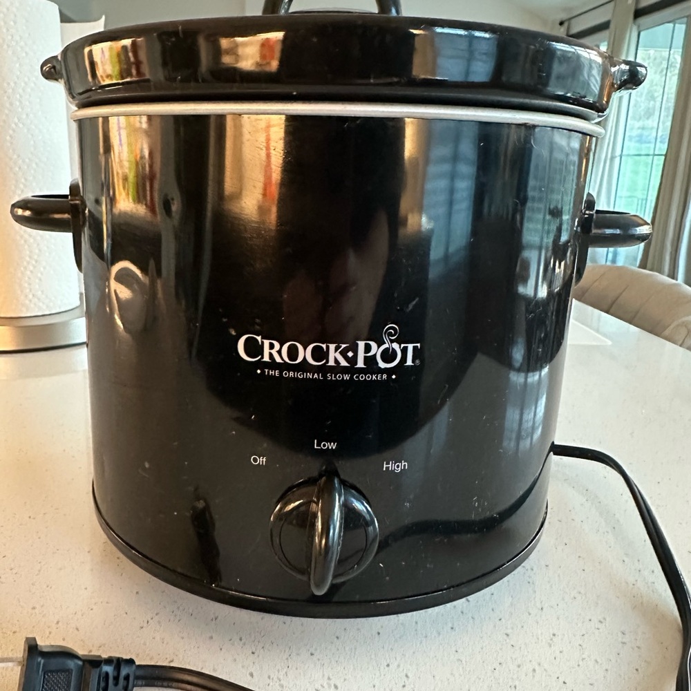 Crock-Pot Black Slow Cooker
